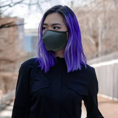 Shield Grey Face Mask