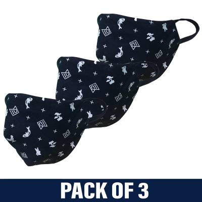 Indigo Fashion Face Mask