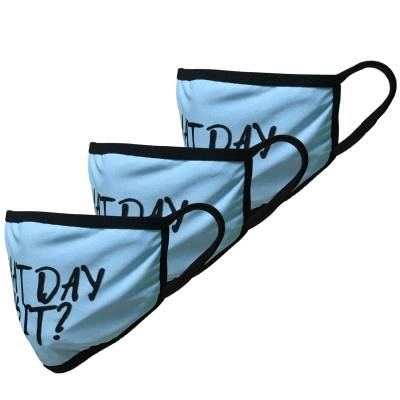 What Day Is It Face Mask