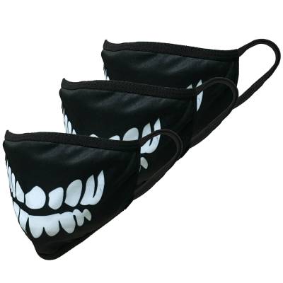 Skull Teeth Face Mask