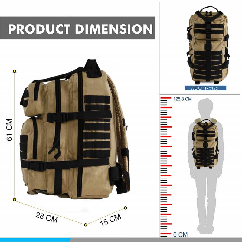 Armour Tactical Bag in Camel